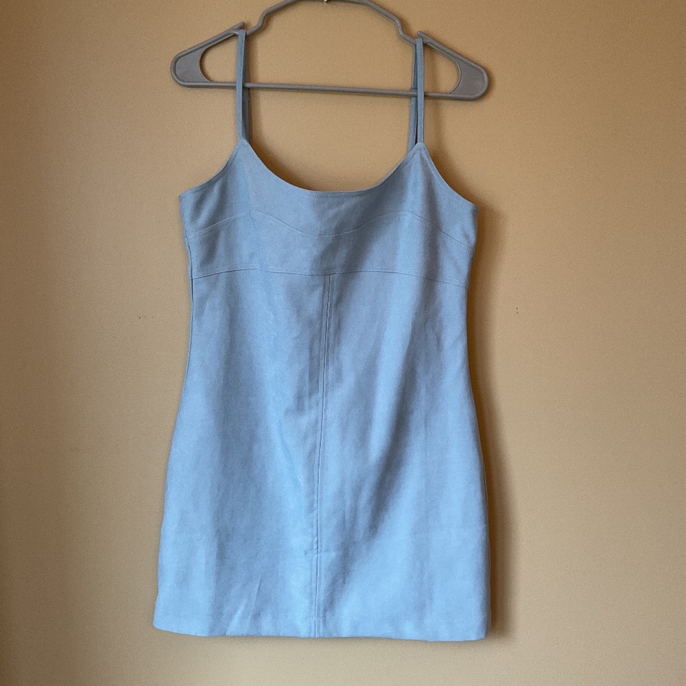 Lottie Moss Blue fitted Dress from Pacsun  Size L